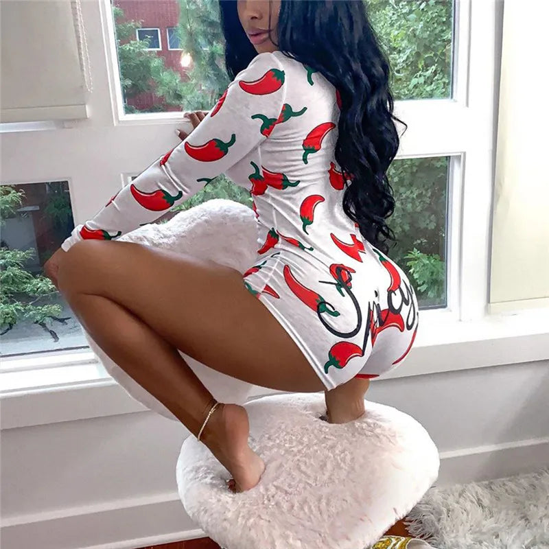 grenouillère Femme sexy Piment