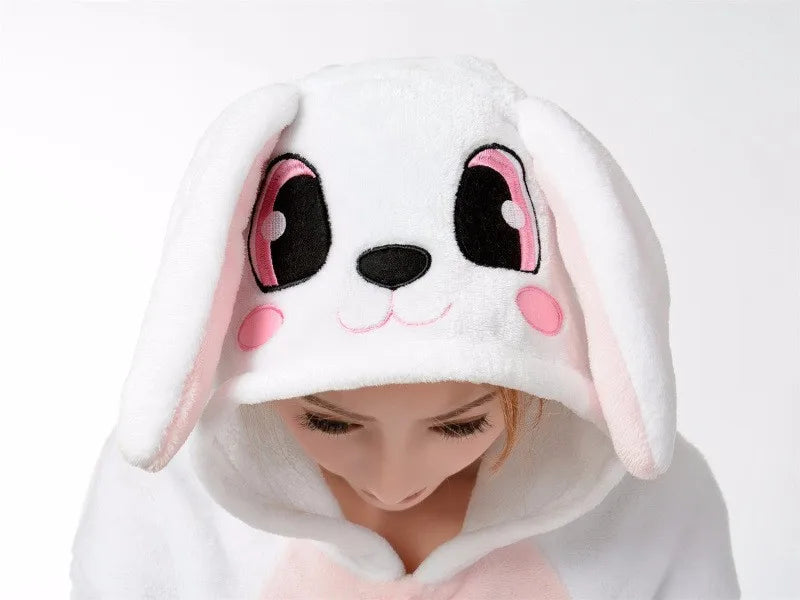 grenouillère lapin femme grenouillère à capuche