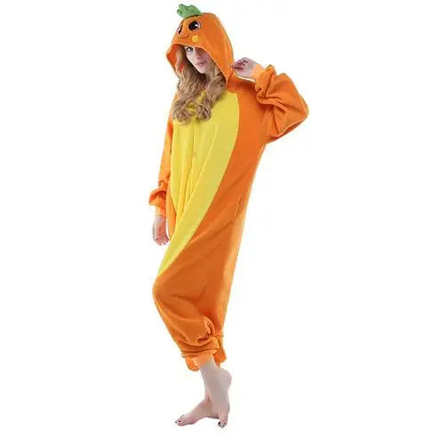 grenouillère adulte pyjama carottes