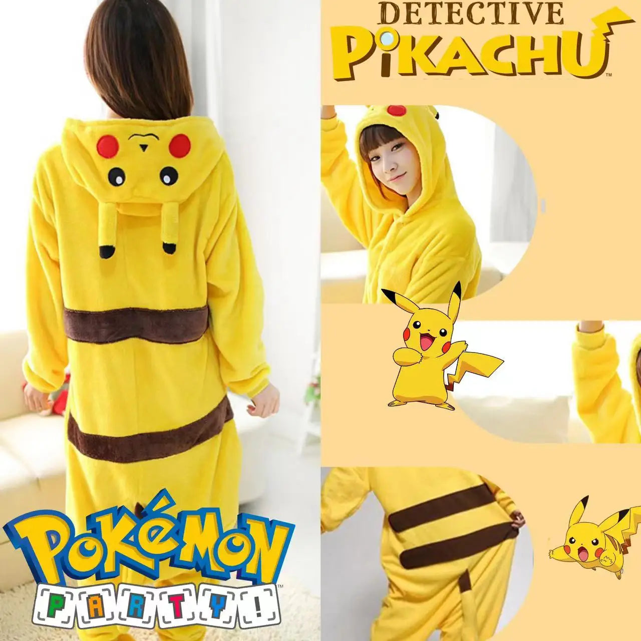 grenouillère Pikachu adulte