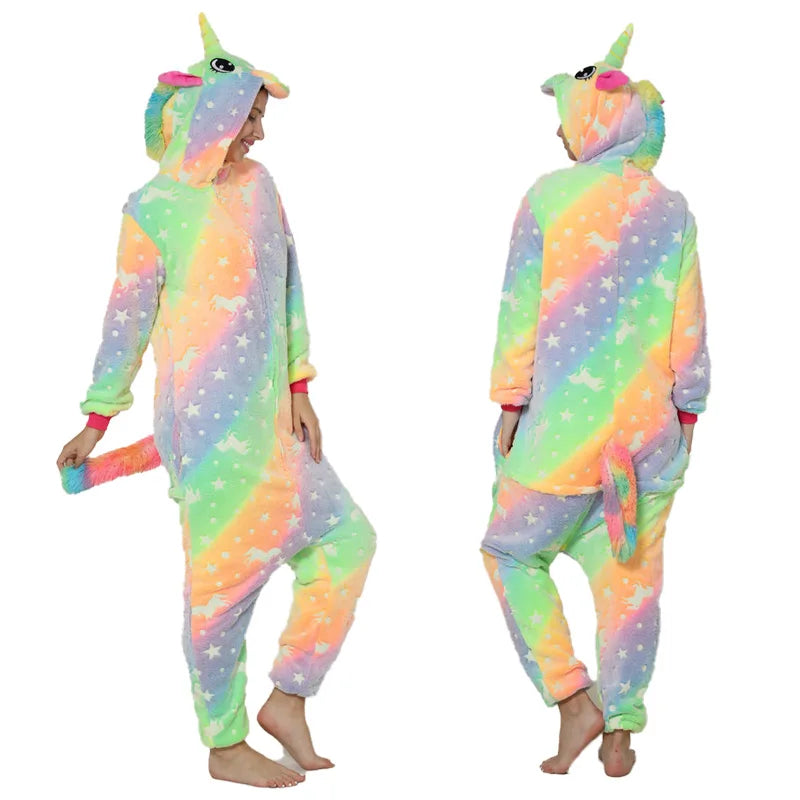 grenouillère femme pyjama arc-en-ciel