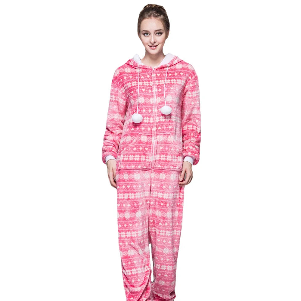 grenouillère pyjama rose