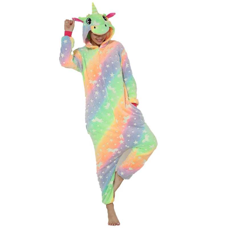grenouillère femme pyjama arc-en-ciel