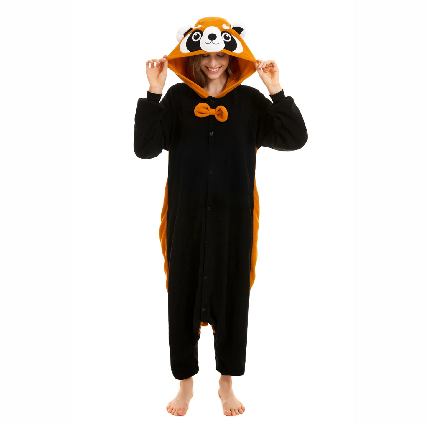 grenouillère panda roux