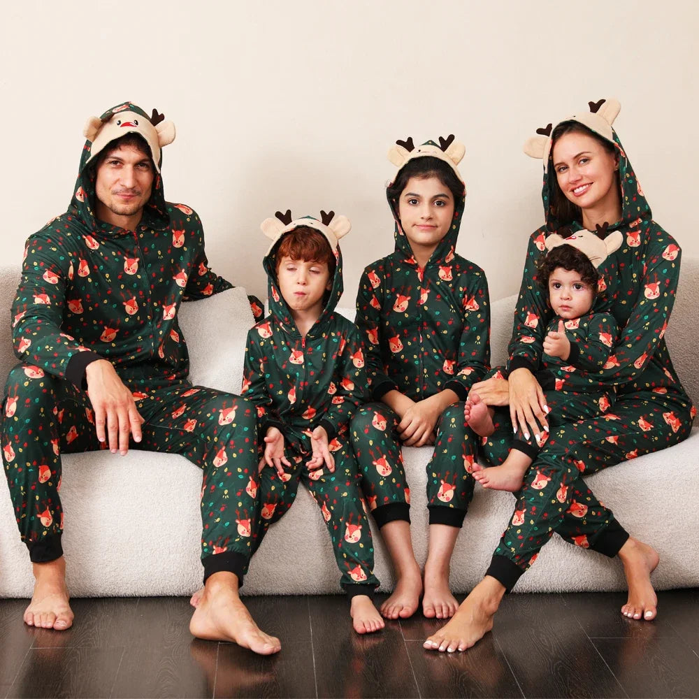 grenouillère hiver Noël famille
