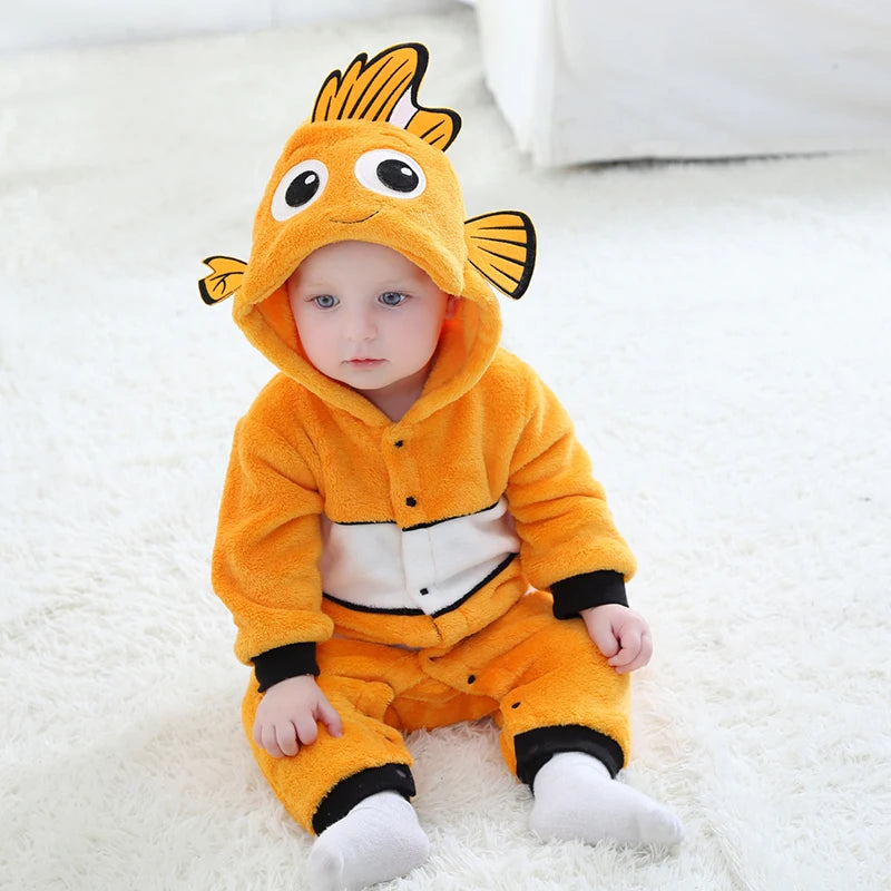 grenouillère pyjama poisson rouge Nemo