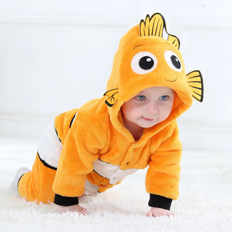 grenouillère pyjama poisson rouge Nemo