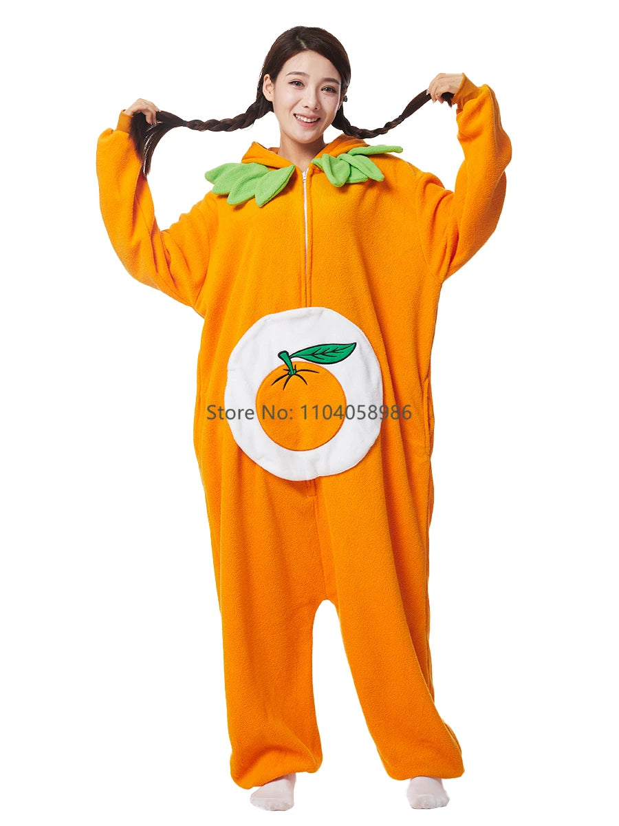 grenouillère adulte orange pas cher