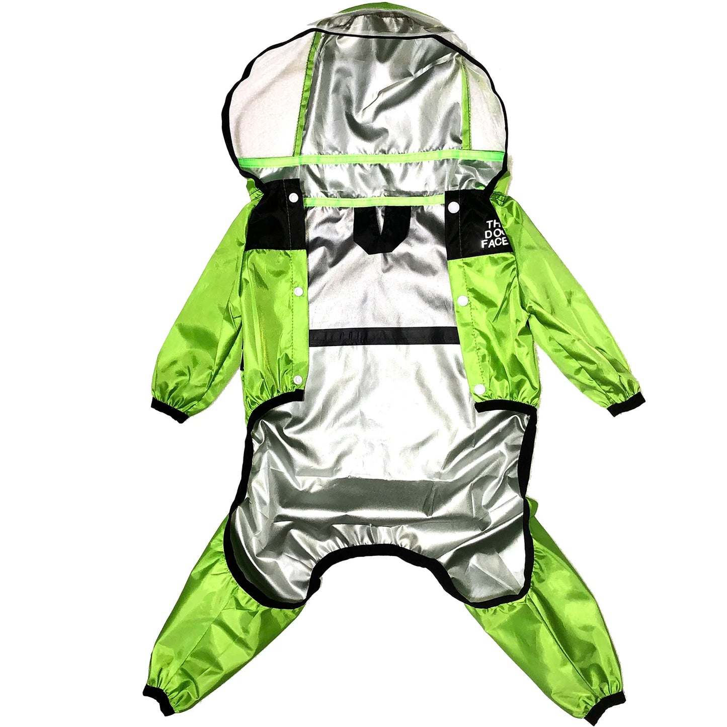 grenouillère chien imper Vert
