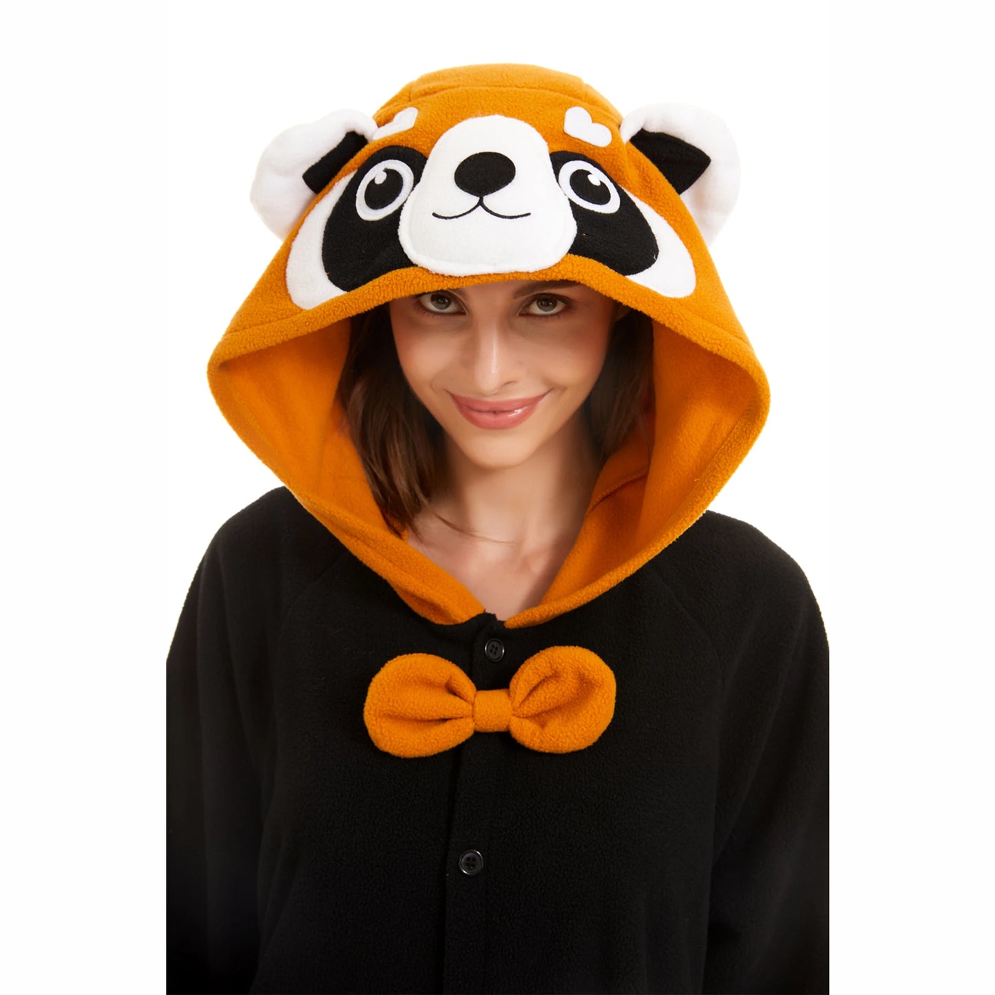 grenouillère panda roux
