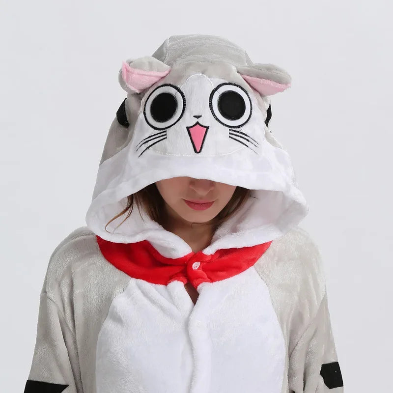 grenouillère chat