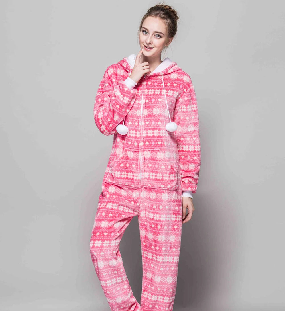 grenouillère pyjama rose