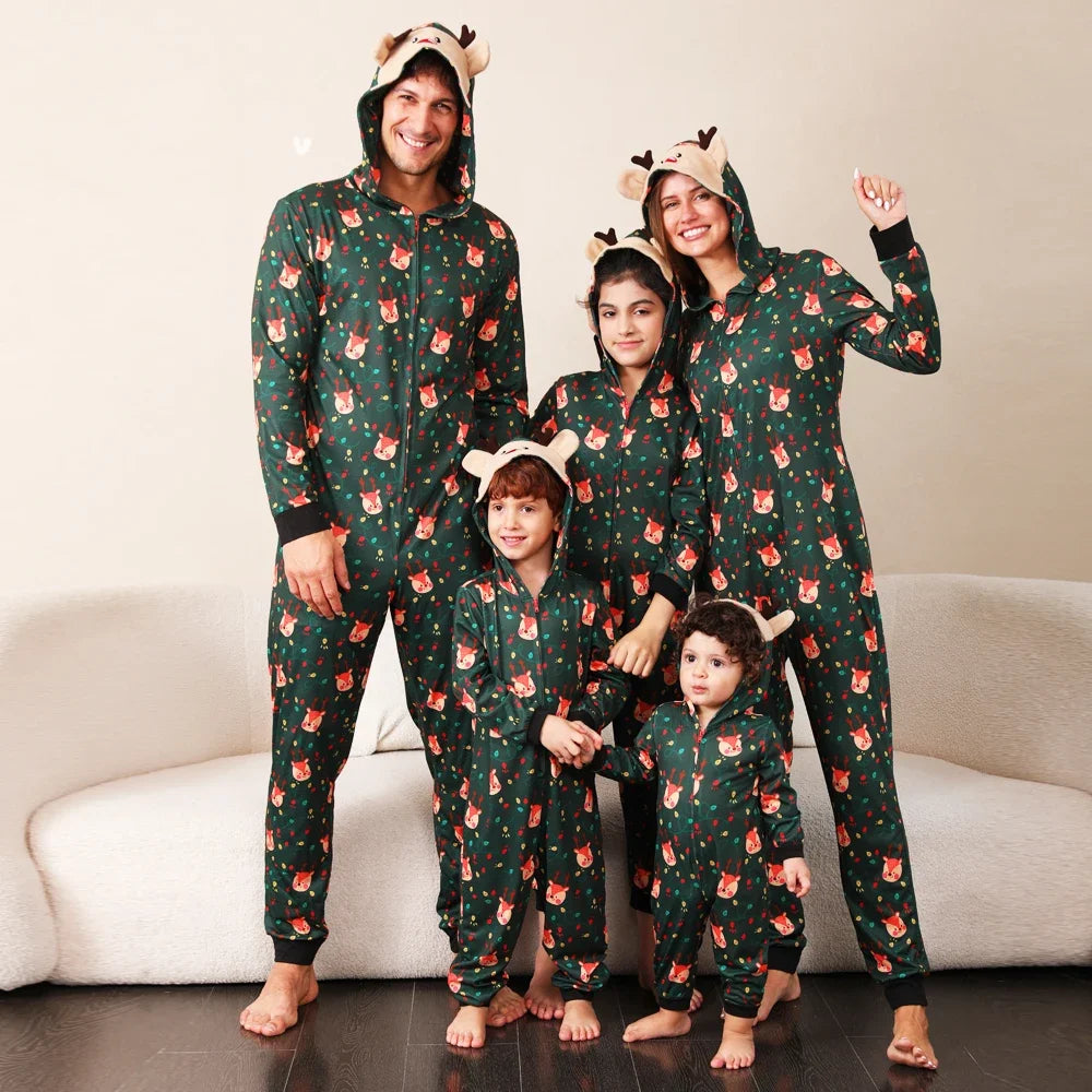 grenouillère hiver Noël famille
