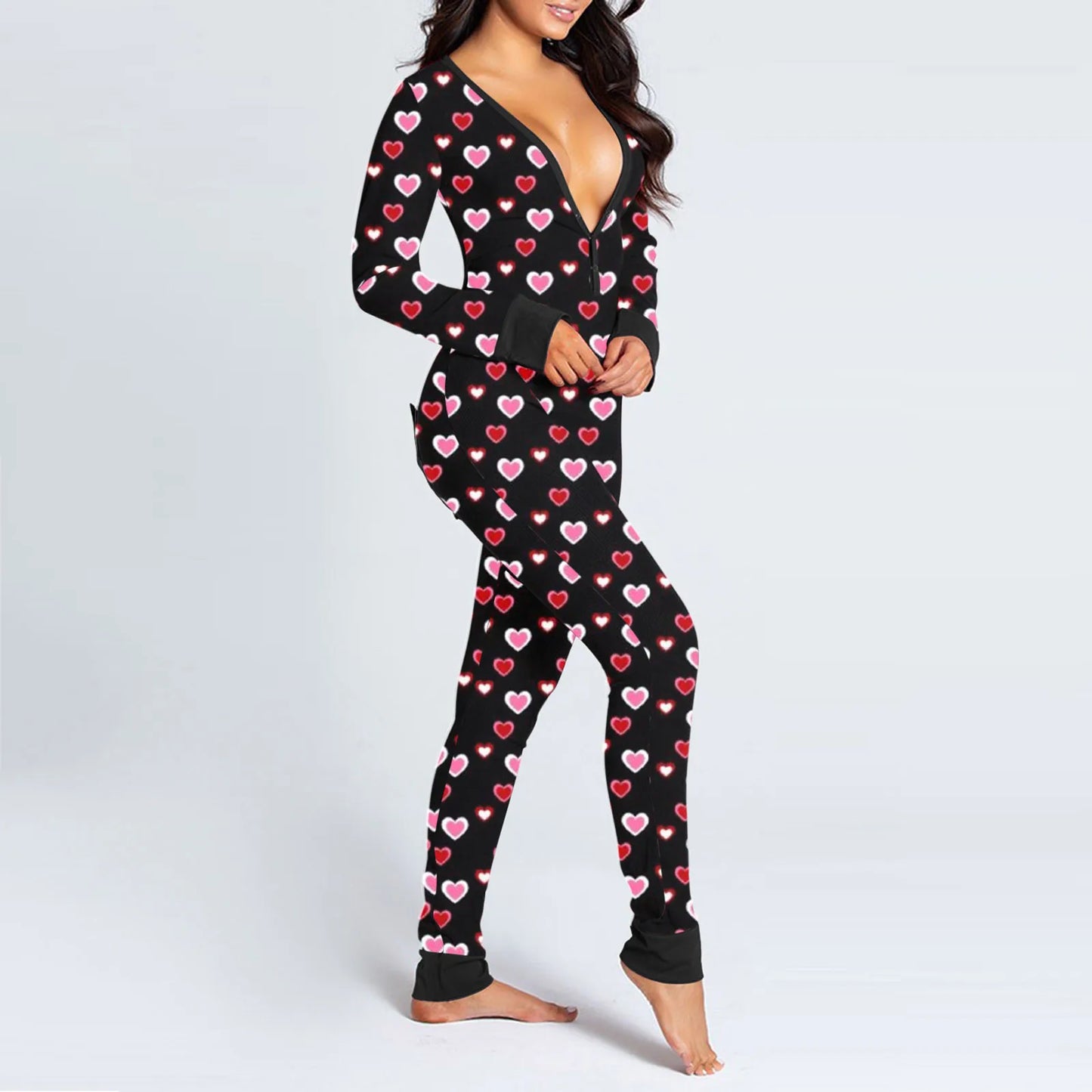 grenouillère 100 de Noël adulte Sexy Noir