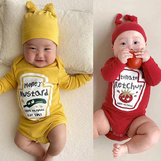 Grenouillère enfant Ketchup Moutarde