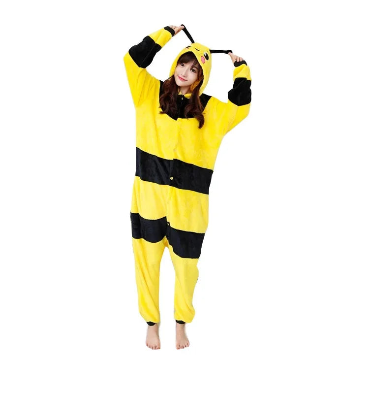 grenouillère femme pyjama abeille